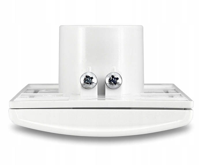 Vysávačová zásuvka DELUXE LONG obdĺžnik - biela s nepriľnavým povrchom. Určené pre centrálne vysávače.